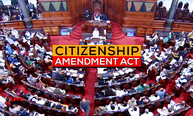 The new Citizenship Amendment Act in India provides citizenship to non-Muslim refugee from Pakistan, Bangladesh, Afghanistan.