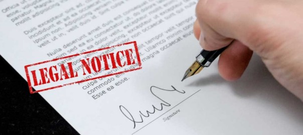 In legal terms, a notice is a formal communication that provides information about a particular situation or action.