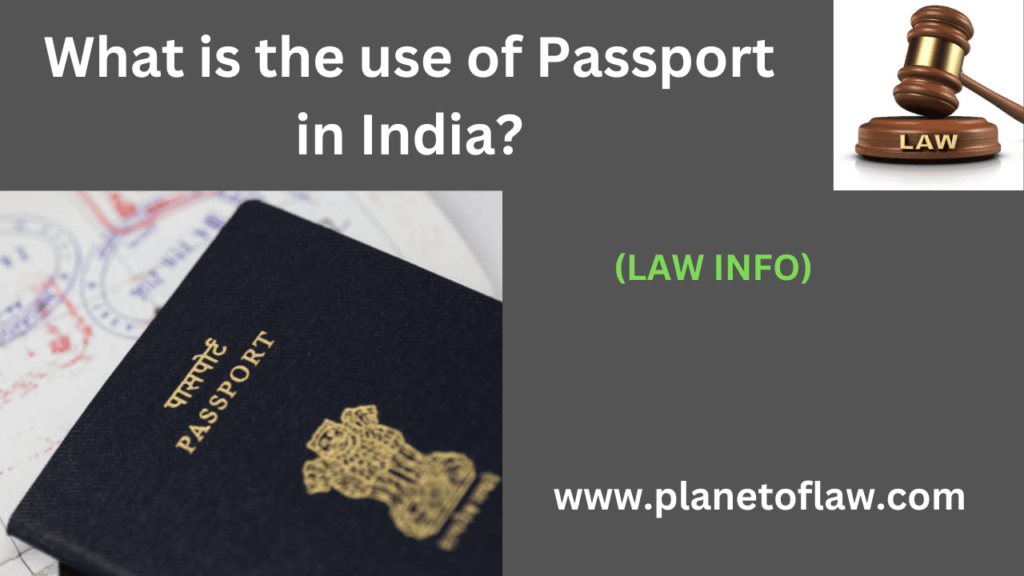 passport stands as a symbol of identity, citizenship, and the key to global exploration & Issued by the Government of India.