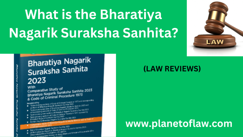 The Bharatiya Nagarik Suraksha Sanhita, replaces CrPC, modernizing legal procedures, enhancing victim rights amd justice.